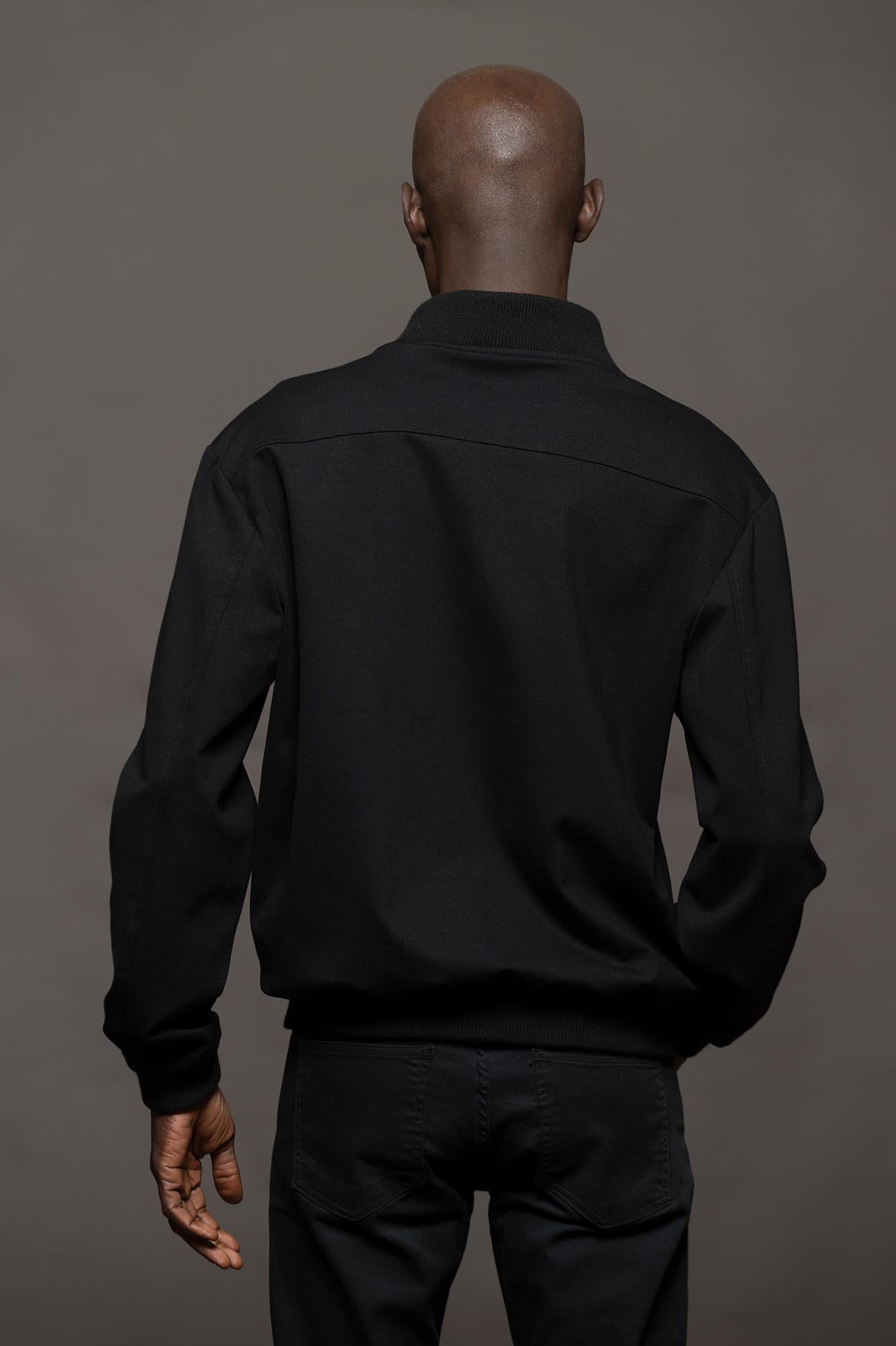 8013NE - CAMPERA AMERICANO NEGRO